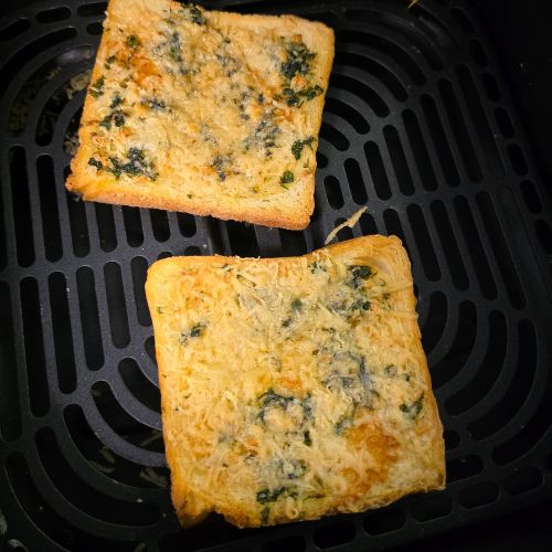 Garlic Parmesan Air Fryer Casserole