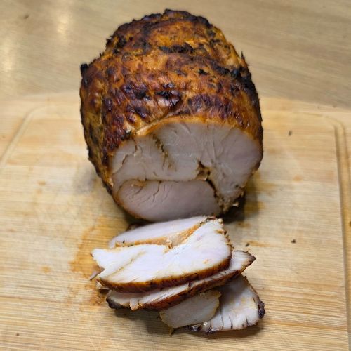Juicy Air Fryer Roasted Turkey Ham