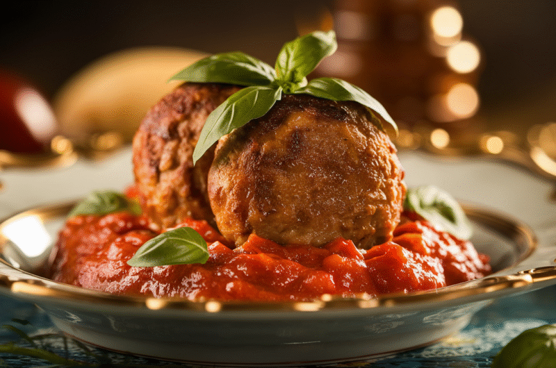 Hackbällchen aus der Heißluftfritteuse