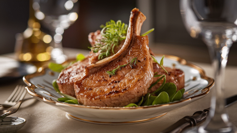 Côtelettes de porc au ranch à la friteuse à air